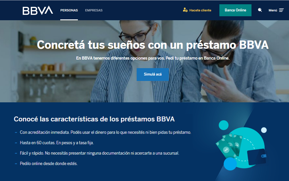 Bbva Préstamos Personales Para Clientes Y No Clientesventajas Y Requisitos Efeté 9259