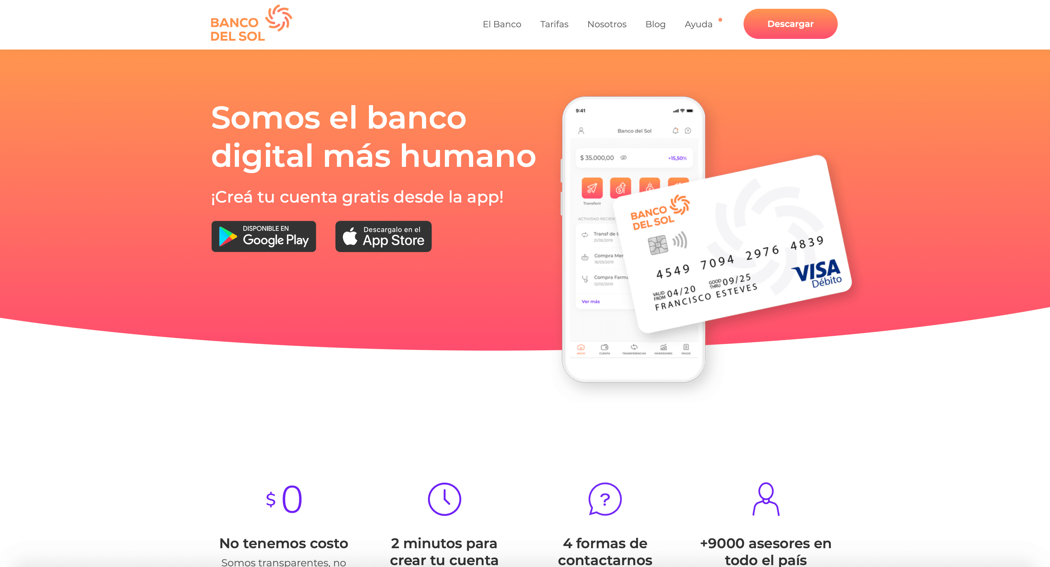 Tarjeta de Débito Banco del Sol: Solicitar, ventajas y opiniones